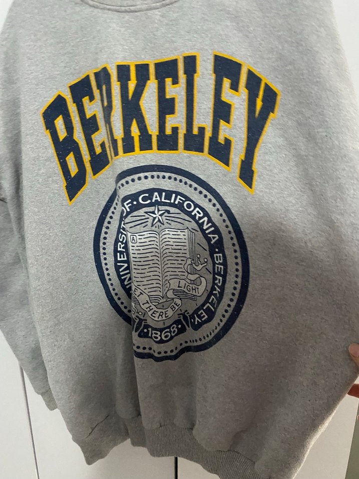 Gri Baskılı Kadın Sweatshirt - Görsel 3