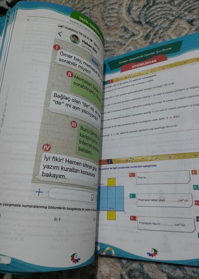7.sinif eğitim kampı kitabı  - Görsel 5