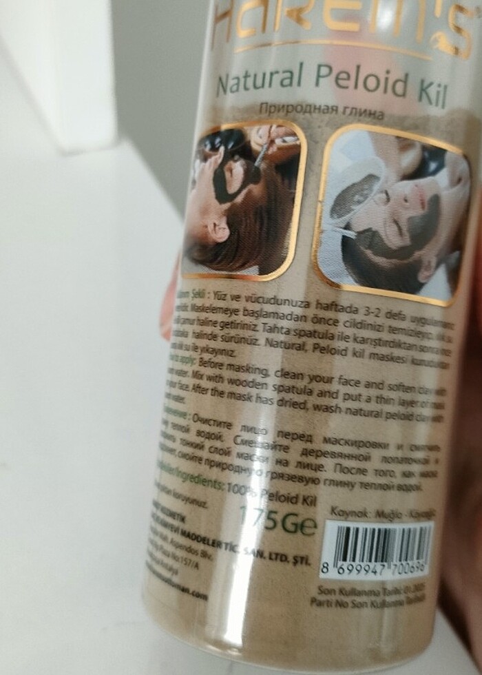 Kil maskesi pelodik kil - Görsel 2