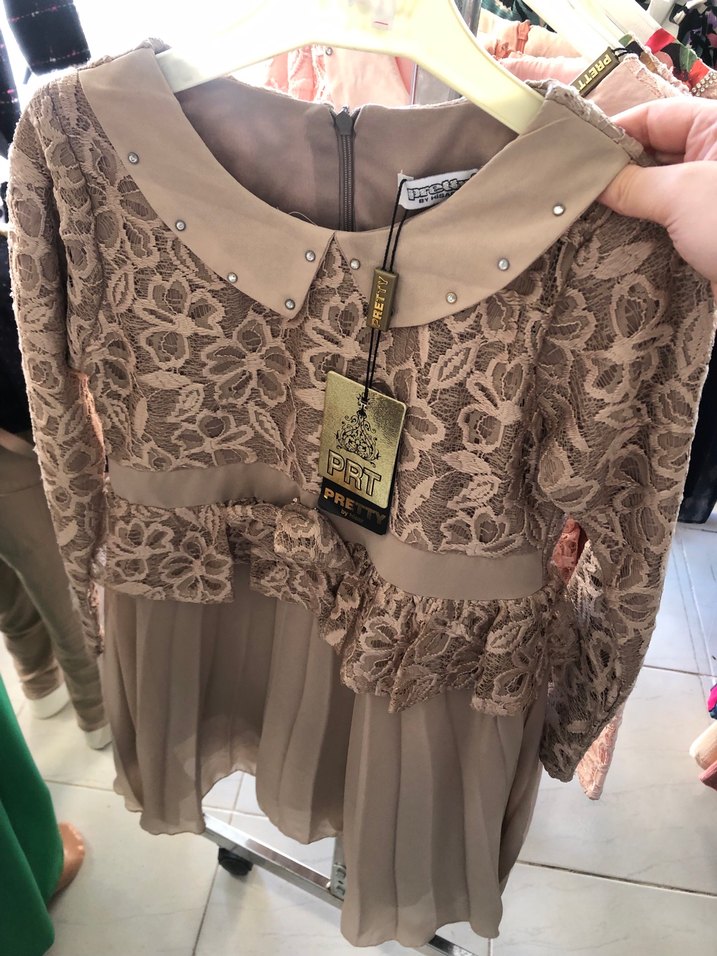 DANTEL KIZ ÇOCUK ELBİSE ÇEŞİTLER - Görsel 2