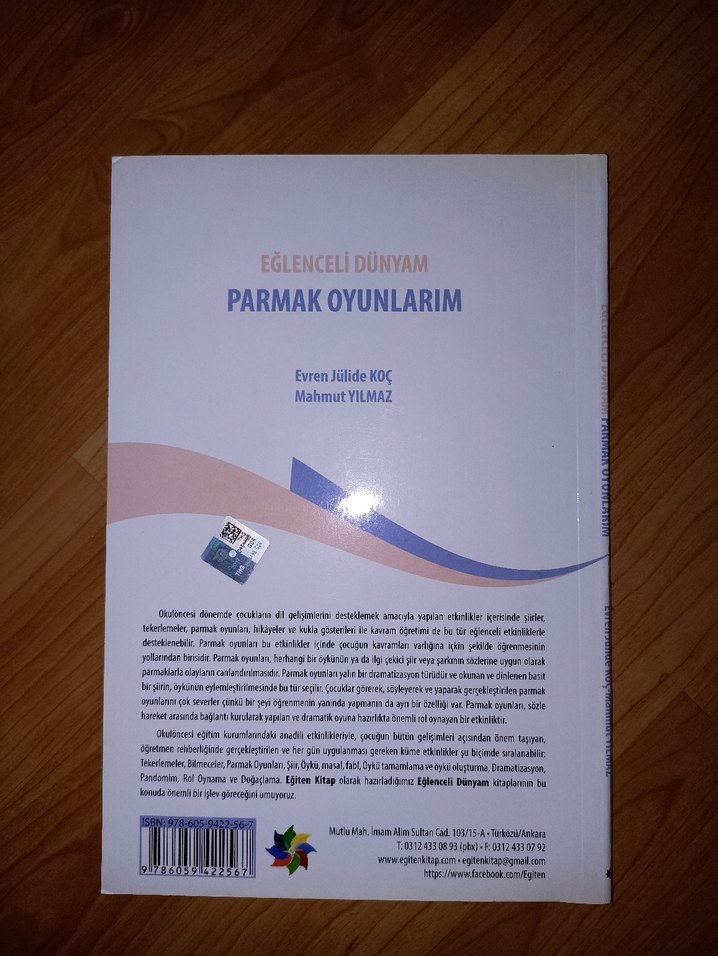 Parmak Oyunlarım - Eğlenceli Dünyam - Görsel 2