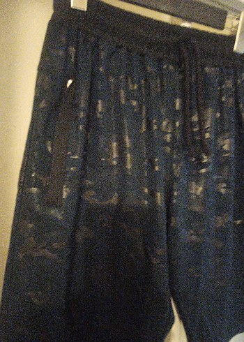 Siyah Erkek Mini Streetwear Şort - Görsel 3