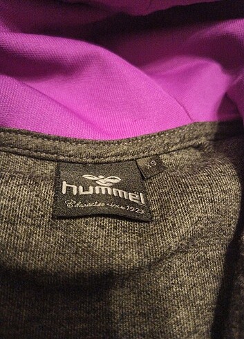 xs Beden gri Renk Hummel orijinal kapşonlu sweatshirt