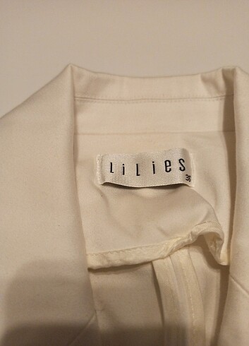 Linens Lilies kemik ceket 