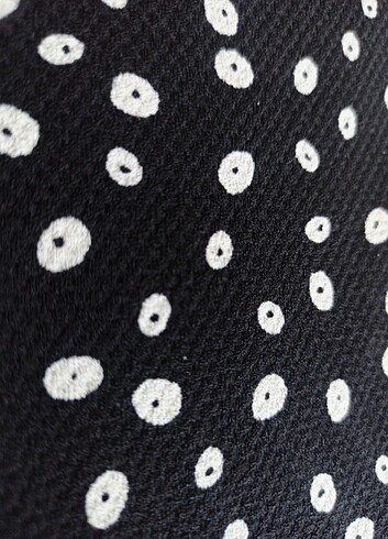 Mango çift pile detaylı dokulu rahat kesim pantolon  - Görsel 6