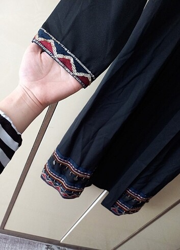 50 Beden siyah Renk Abaya