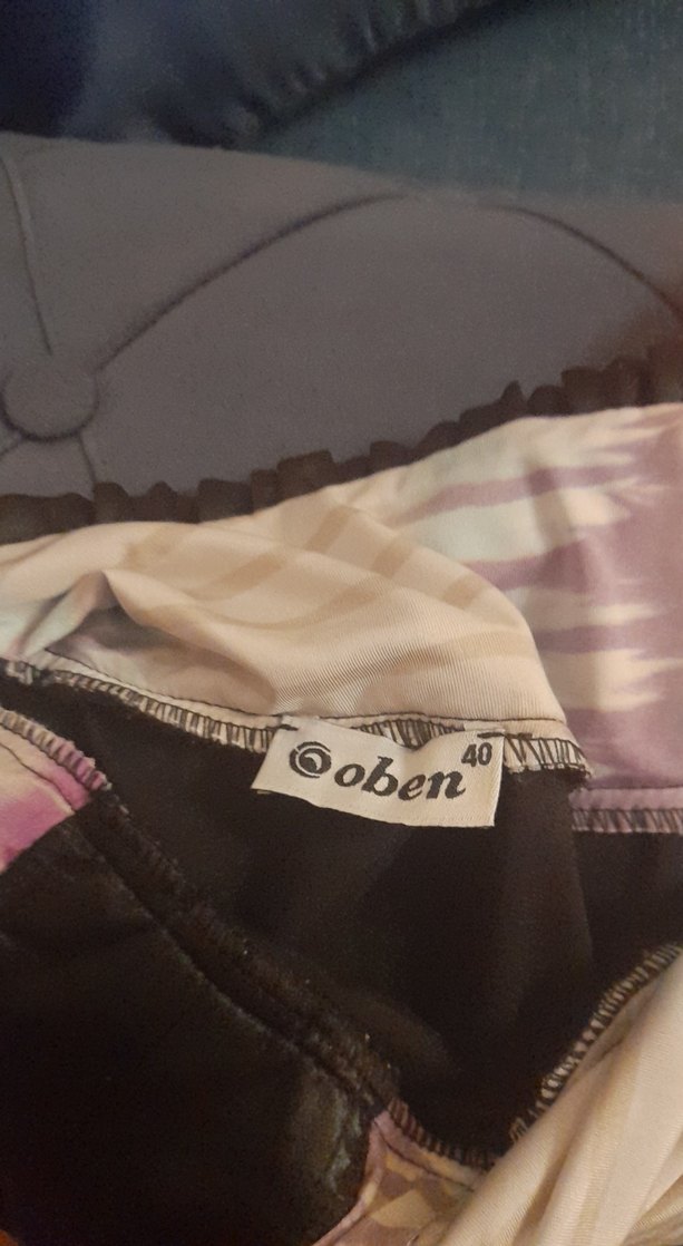 Mor Bağcıklı Uzun Hamile Elbisesi - Görsel 4