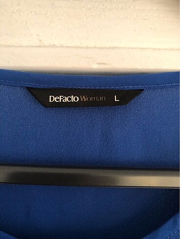 l Beden mavi Renk Bluz oversize