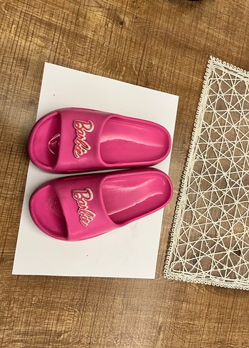 LCW Kız çocuk Pembe Barbie Terlik 29 30 - Görsel 2