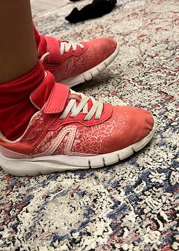 Kız Çocuk Cırtlı Spor Ayakkabı decatlhon - Görsel 2