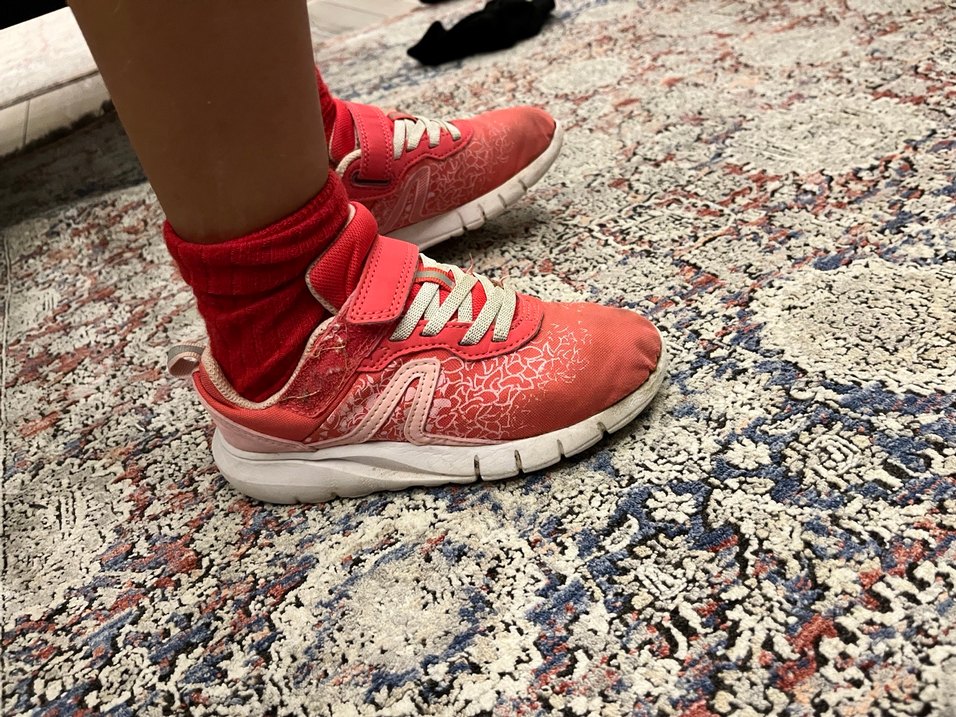 Kız Çocuk Cırtlı Spor Ayakkabı decatlhon - Görsel 2