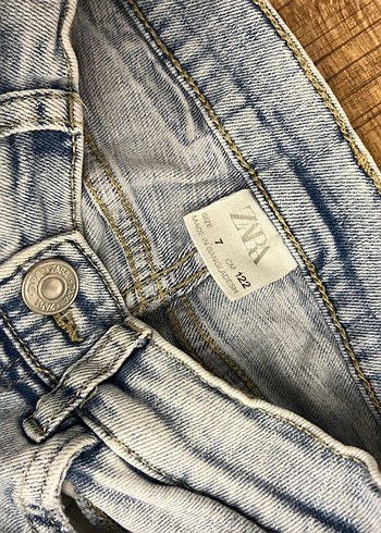 Zara erkek çocuk kot pantolon jean 7 8 yaş - Görsel 4