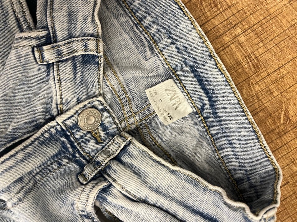 Zara erkek çocuk kot pantolon jean 7 8 yaş - Görsel 4
