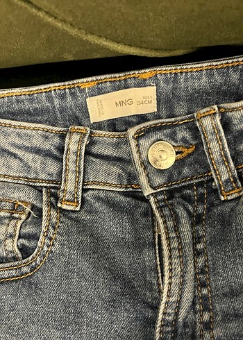 Mango erkek çocuk kot jean 8 9 yaş - Görsel 4