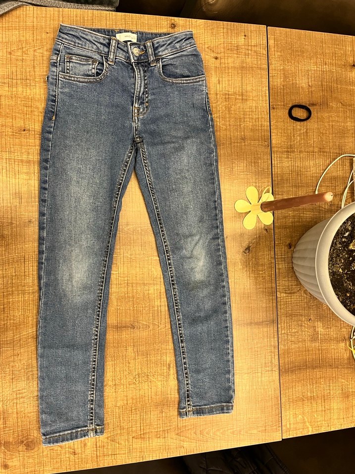 Mango erkek çocuk kot jean 8 9 yaş - Görsel 5