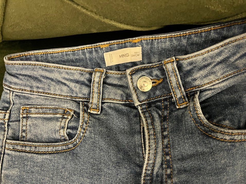 Mango erkek çocuk kot jean 8 9 yaş - Görsel 4