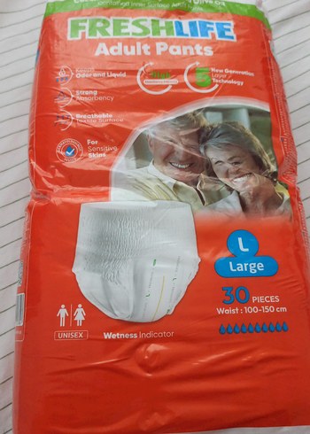 FRESHLIFE Large Yetişkin Külot Bezi 30'lu
