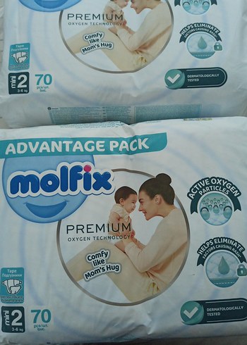 Molfix Premium Mini Bebek Bezi 140 adet
