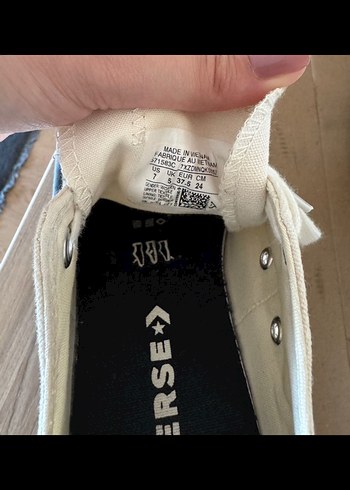 Converse Baskılı Kadın Spor Ayakkabı - Görsel 6