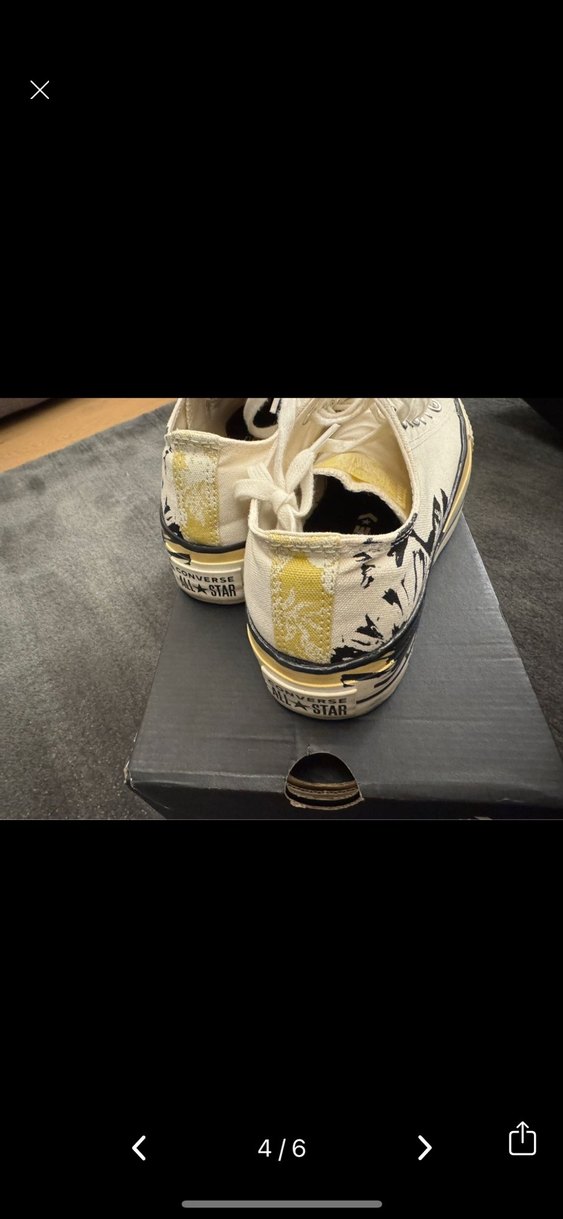 Converse Baskılı Kadın Spor Ayakkabı - Görsel 4