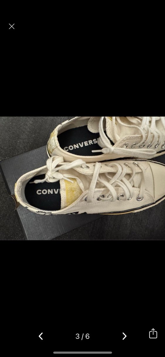 Converse Baskılı Kadın Spor Ayakkabı - Görsel 3