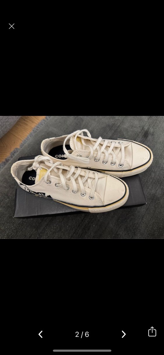 Converse Baskılı Kadın Spor Ayakkabı - Görsel 2
