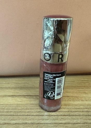 Sephora Outrageous Plump Effect Gloss 05 Pump Up it Red - Görsel 3