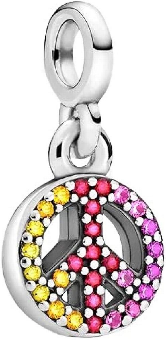 Pandora Me Barış İşareti mini sallantılı charm - Görsel 5