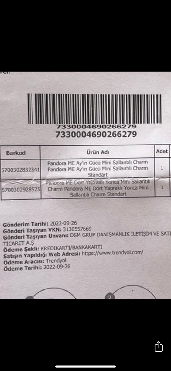 Mavi Boncuklu Ay Pandora Charm - Görsel 5