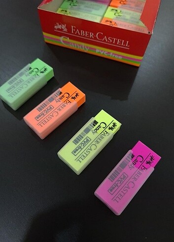  Faber Castell Candy Silgi