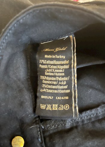 Kadın Siyah Kemerli Jean Bermuda Şort - Görsel 3