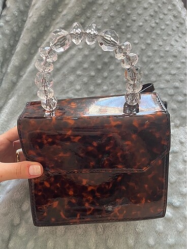 Mango leoparlı çanta