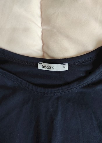 Lacivert Uzun Kollu Basic Kadın Bluz - Görsel 2