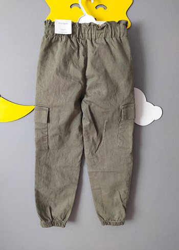 LC Waikiki Kemerli Kamuflaj Desenli Haki Erkek Çocuk Pantolon