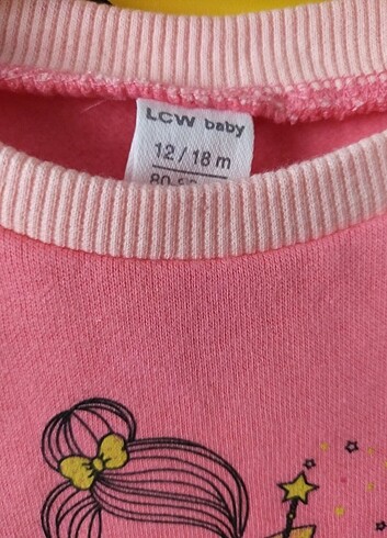 1,5 Yaş Beden pembe Renk Kız Bebek Alt Üst Takım