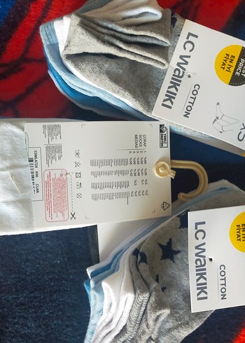 LC Waikiki Erkek Çocuk Pamuklu Renkli Çorap - Görsel 2