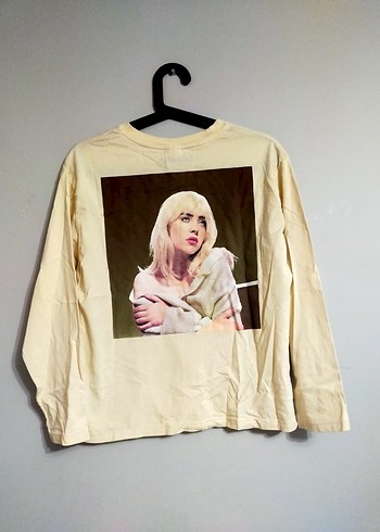 Kız Çocuk Bej Uzun Kollu Tişört - Görsel 2