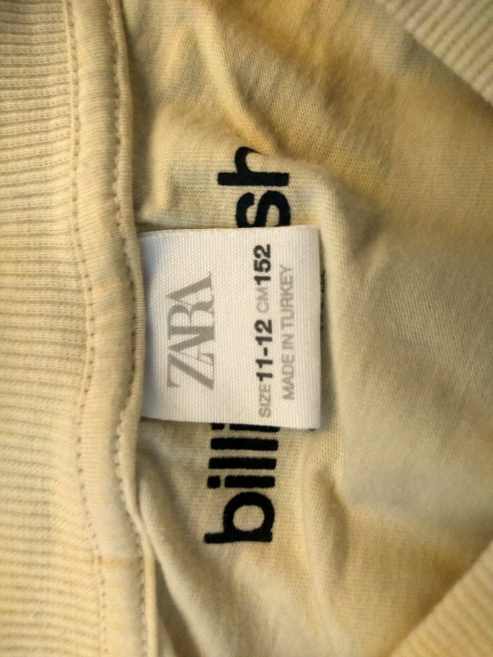 Kız Çocuk Bej Uzun Kollu Tişört - Görsel 3