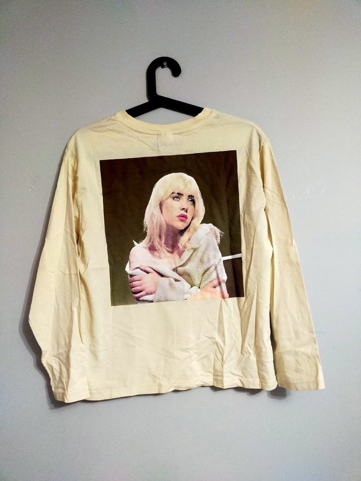 Kız Çocuk Bej Uzun Kollu Tişört - Görsel 2