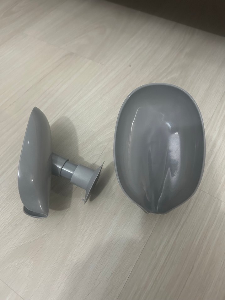 Vakumlu sabunluk - Gri Detaylı - Görsel 2