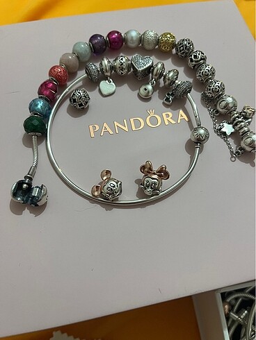  Beden çeşitli Renk Pandora essence charmlar