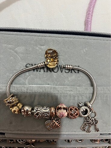  Beden çeşitli Renk Pandora bileklik ve charmlar