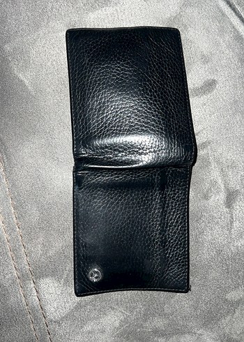 Siyah Minimalist Erkek Cüzdanı - Görsel 2