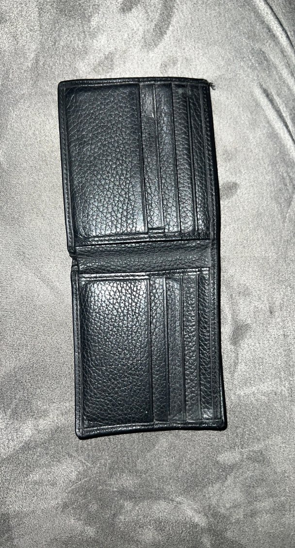 Siyah Minimalist Erkek Cüzdanı - Görsel 3