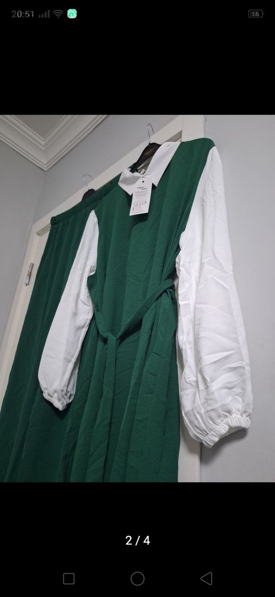 Kemerli Yeşil Kadın takim - Görsel 2