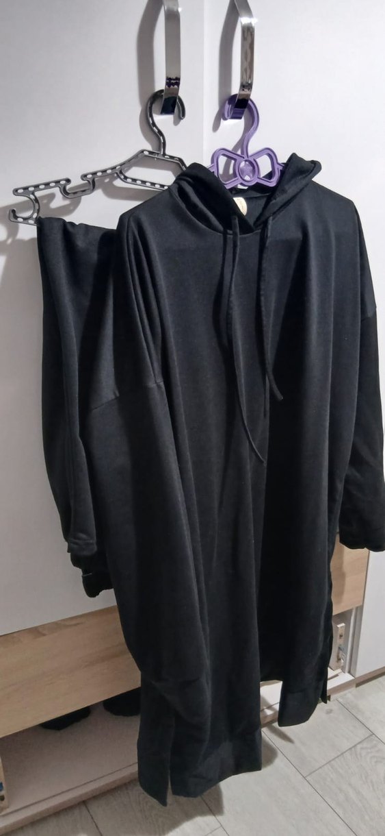 Kadın Siyah Uzun Kollu ikili takım - Görsel 2