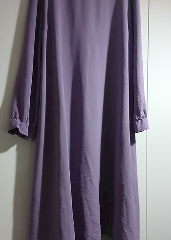 Uzun Mor Kadın tunikUzun Kollu, Salaş Kesim - Görsel 2