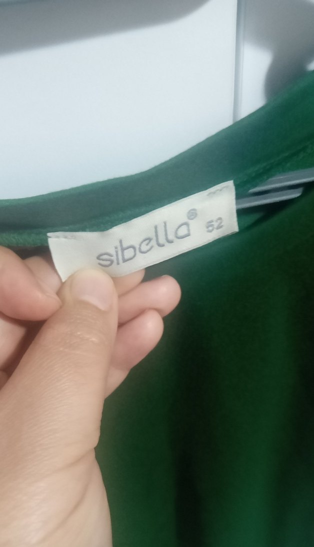 Yeşil Uzun Kollu Rahat Kesim Tunik - Görsel 4