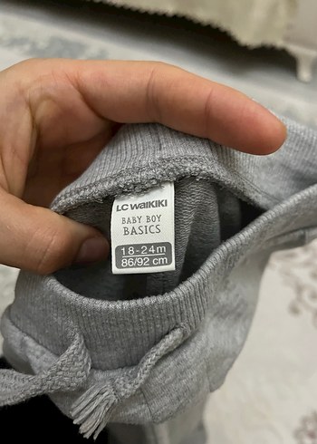 Erkek Çocuk Gri Rahat Kesim Eşofman Altı - Görsel 2