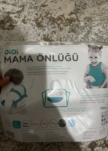 OiOi Oioi Kahverengi Bebek Mama Önlüğü